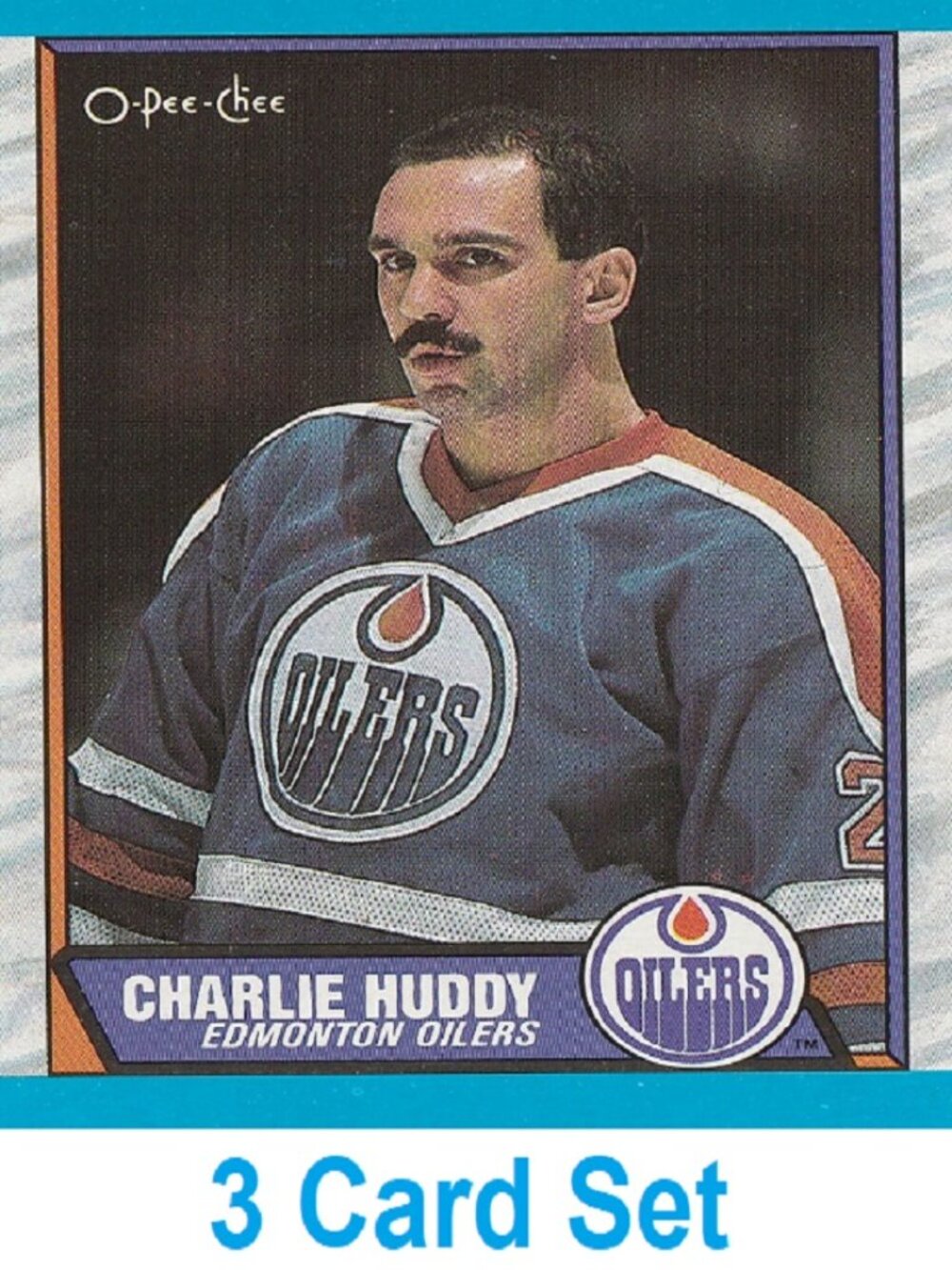 Charlie Huddy Hockey Card Collection